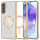 Etui do telefonów TECH-PROTECT Magflex Magsafe do Samsung Galaxy A56 Shiny Gold
